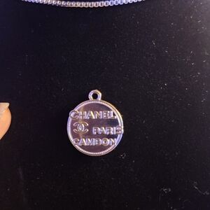 Ucycled Silver Logo Pendant 7.